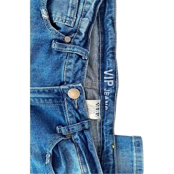 VIP Jeans Distressed Medium Wash Women's Size 5/6 - Picture 6 of 10